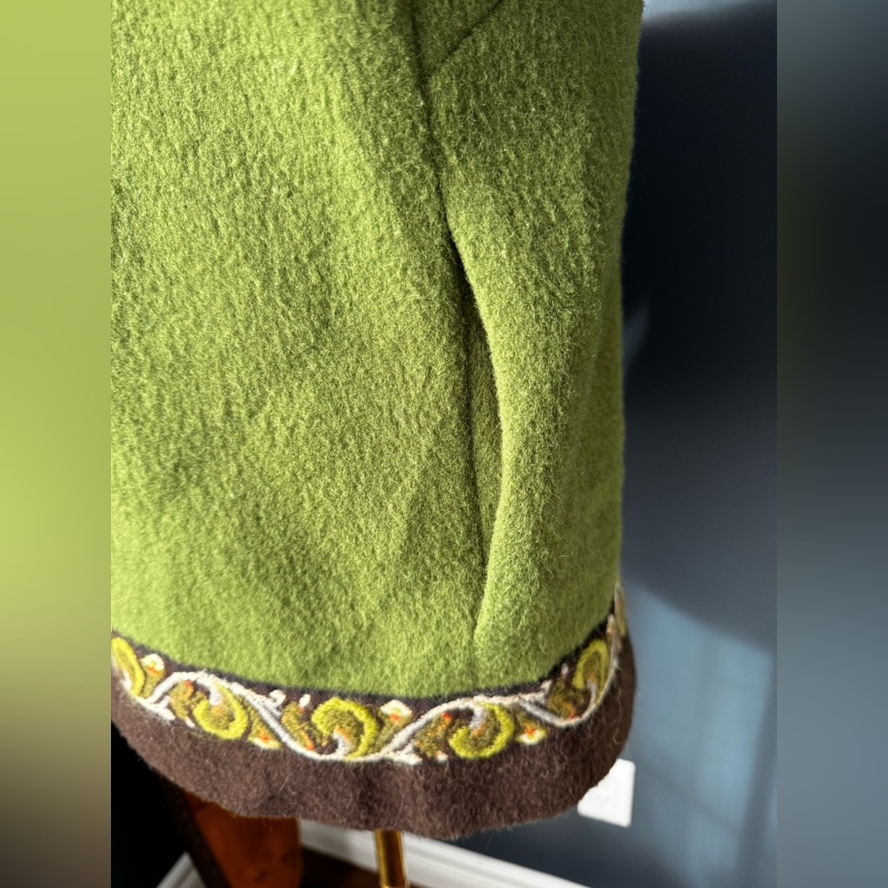 Norwegian Embroidered Wool Jacket - Picture 8 of 13